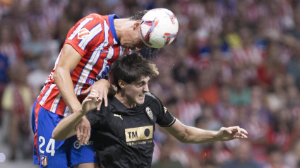 El Valencia fue superado por el Atleti durante todo el encuentro