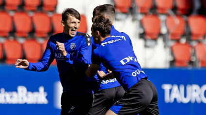 Ante Budimir entrenando con Osasuna