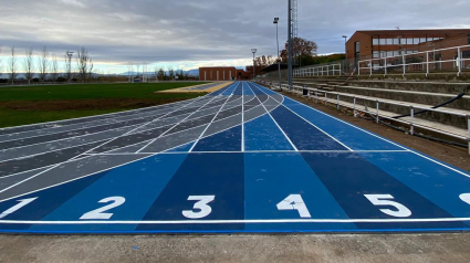 Homologadas las Pistas de Atletismo "Nelson Mandela" en Tudela