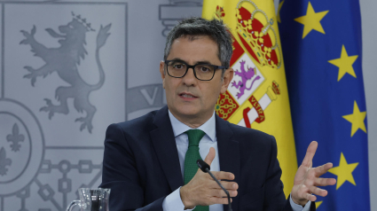 Félix Bolaños, durante la rueda de prensa posterior al Consejo de Ministros