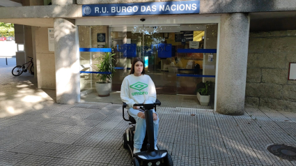 Saray Taboada empieza este curso en la Facultad de Medicina