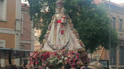 La Virgen de la Fuensanta regresa a su santuario