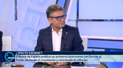 El analista económico Marc Vidal repasa en TRECE las previsiones del Banco de España para el crecimiento de la economía