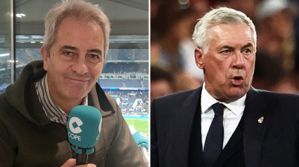 Manolo Lama y Carlo Ancelotti