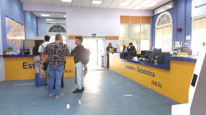 Nuevo espacio de Estadística y Registro en la zona de acceso por la calle María