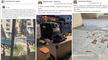 Los Fotodenucias de todos los municipios canalizan los enfados ciudadanos