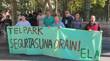 FOTO PROTESTA SEGURIDAD