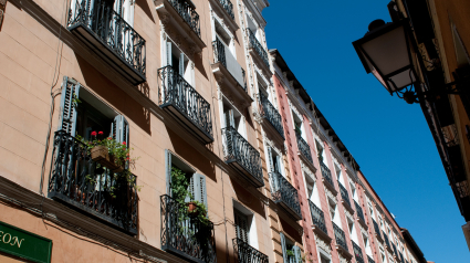 Edificios residenciales en Malasaña, Madrid