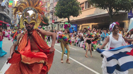 Desfile del Día de América en Asturias