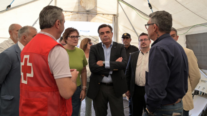 El vicepresidente de la Comisión Europea, Margaritis Schinas, en su visita a Canarias