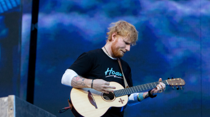 El cantautor británico Ed Sheeran