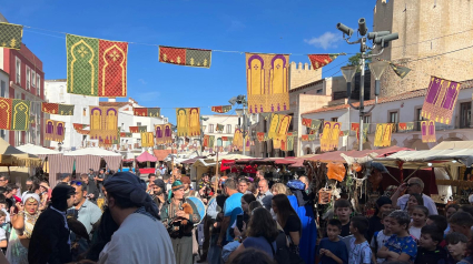 Mercado árabe en la Plaza Alta