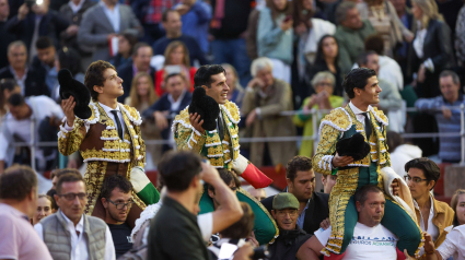 Roca Rey, Talavante y Pablo Aguado, a hombros este viernes en Salamanca