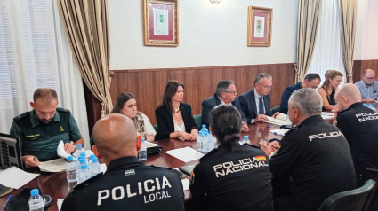 Junta seguridad Almendralejo