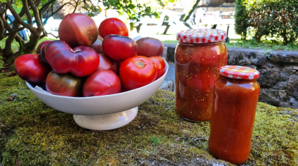 Tomates en conserva