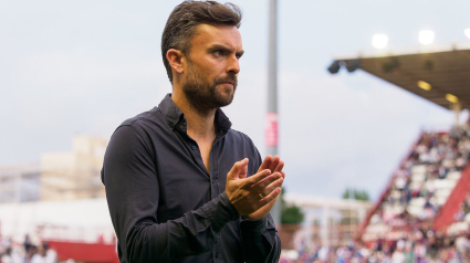 Rubén Albés, técnico del Sporting.