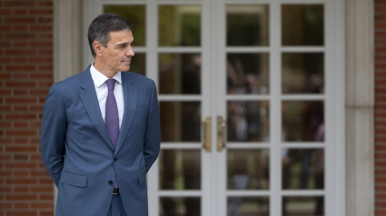 El presidente del Gobierno, Pedro Sánchez