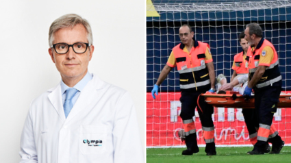 El doctor Manuel Leyes y el momento de la lesión de Ter Stegen