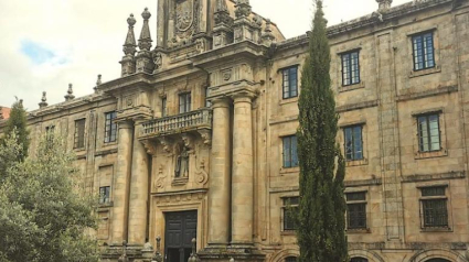 Exterior de la Escuela de Trabajo Social de Santiago