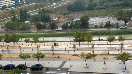 Así vivieron los vecinos de Parque Venecia este nuevo episodio de tormentas