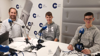 Xabier Amóztegui y Alejandro Alday, miembros del Team Spain