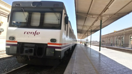 Servicio de Cercanías en la Estación de Cartagena