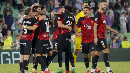 Victoria del RCD Mallorca en el Benito Villamarín