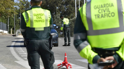 Imagen de archivo de un control de la Guardia Civil.