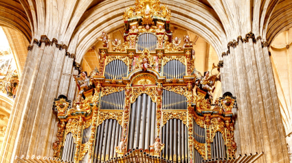 Órgano en la Catedral de Salamanca