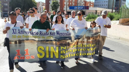 Cabecera de la última manifestación en el año 2023