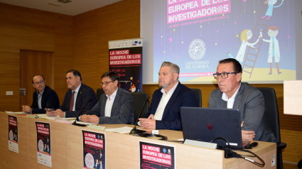 Presentación de la Noche Europea de los Investigadores.