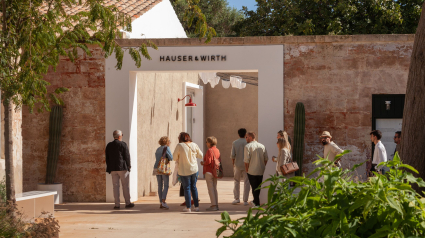 Mar Rescalvo, directora de Hauser & Wirth Menorca