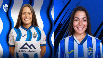 Paula y Sofía Rojas, hermanas y jugadoras del Atlético Baleares