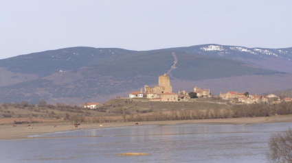 Laguna de la Serna en la localidad soriana de Hinojosa de la Sierra.