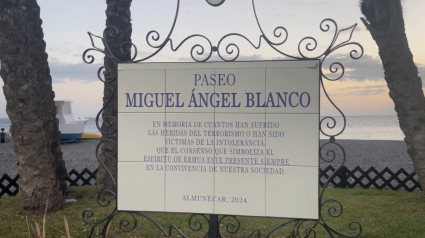 Recordamos como fue el nombramiento, del paseo Miguel Ángel Blanco, en Almuñécar