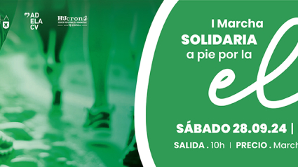 Marcha solidaria por la ELA en Peñíscola