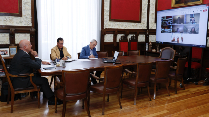 Reunión telemática en el Apuntamiento de Valladolid entre el Ministerio de Industria, la Junta y directivos de Bimbo para abordar el cierre de la empresa previsto para el 31 de diciembre