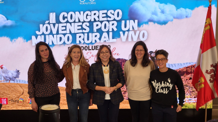 Presentación del II Congreso Jóvenes por un Mundo Rural Vivo en la Diputación de Burgos