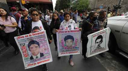 Familiares de las víctimas