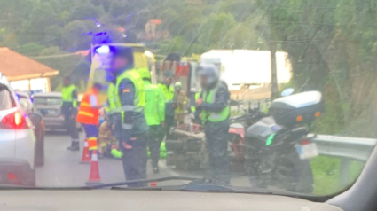 A la zona se desplazaron varios equpios de emergencias