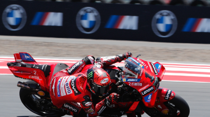 Bagnaia, durante la disputa de la carrera al sprint del GP de Indonesia de F1