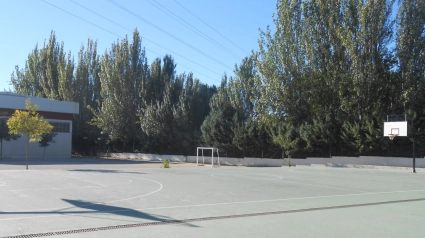 Patio del colegio público Mariano Benlliure de Collado Villalba