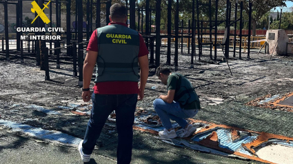 Menores detenidos por incendio en parque infantil de Jumilla