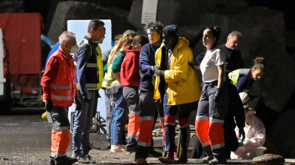 Migrantes en isla de El Hierro