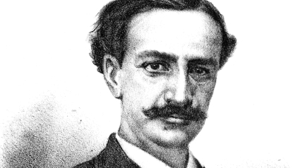 Retrato del intelectual ferrolano Benito Vicetto