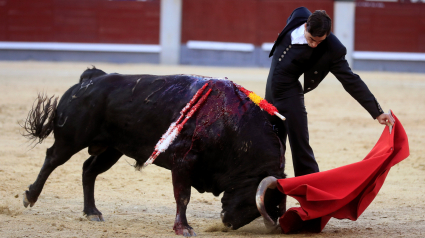 Paco Ureña durante un festival taurino