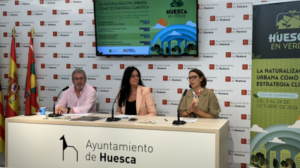 Presentación de acciones de Medio Ambiente en Huesca