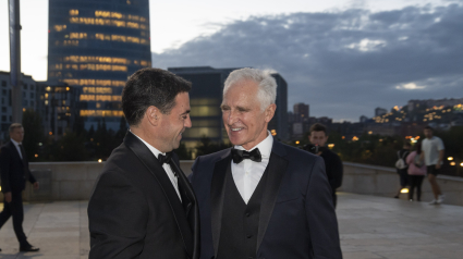 Cena Guggenheim Bilbao, Imanol pradales y Juan Ignacio Vidarte