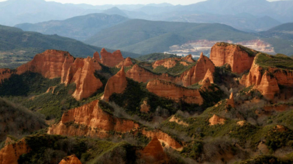 Las Médulas, en El Bierzo (León)