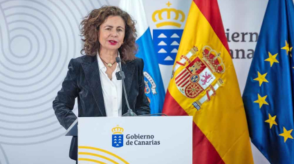 Matilde Asián, consejera de Hacienda del Gobierno de Canarias